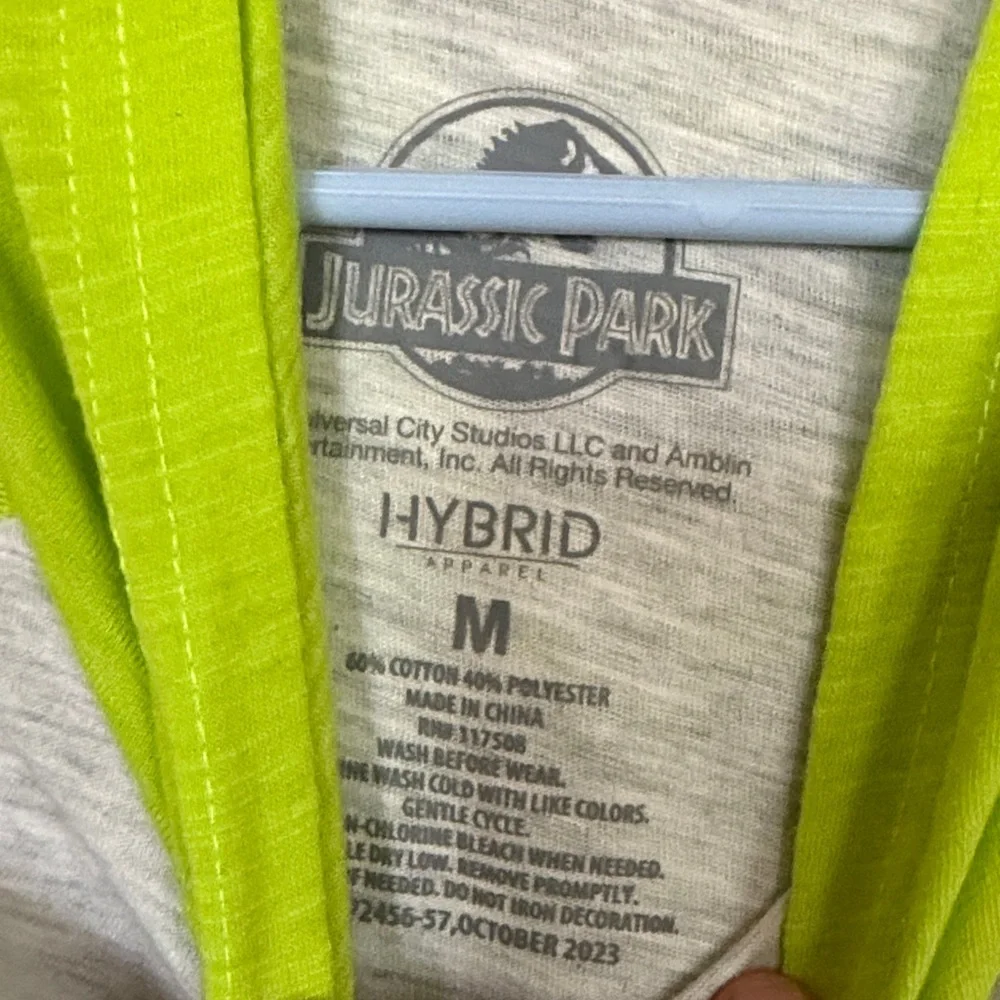Gap long sleeve blue Dinosaur glow in dark shirt and Jurassic Park light hoodie
